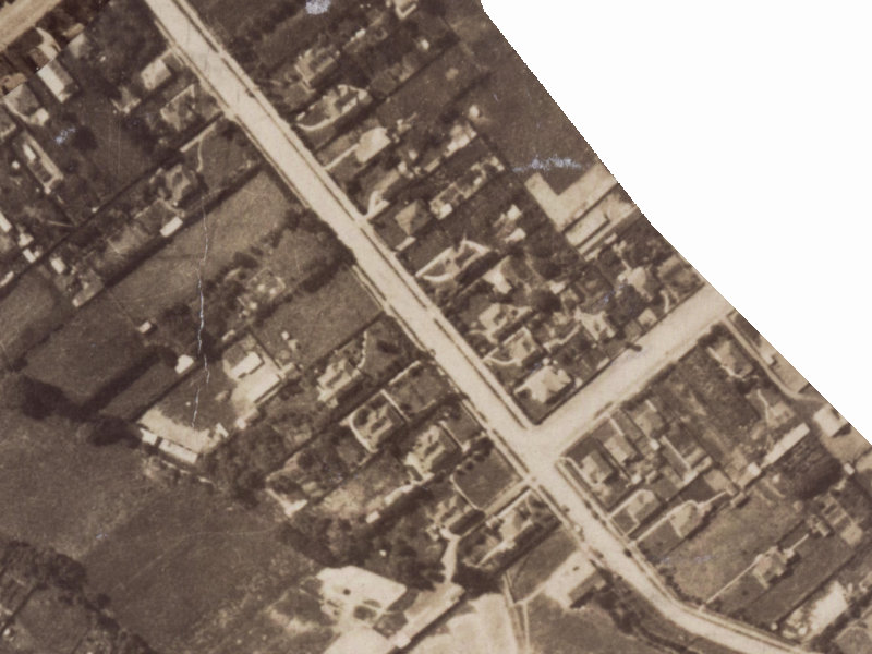 92B Domain Terrace from the air, 1925-1929