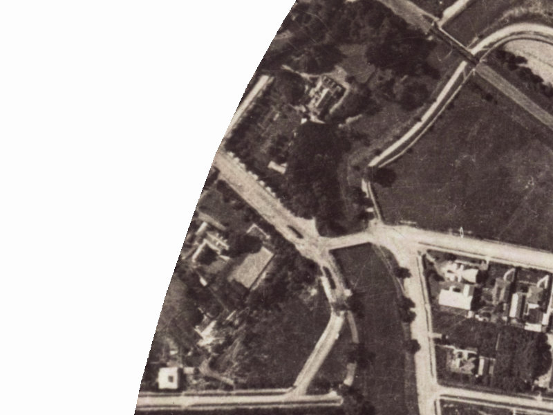 148 Opawa Road from the air, 1925-1929