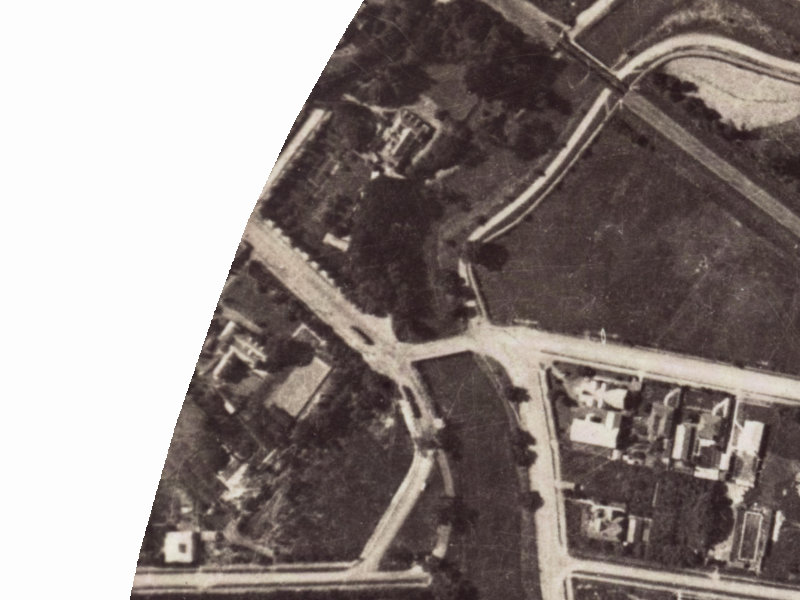 153 Opawa Road from the air, 1925-1929