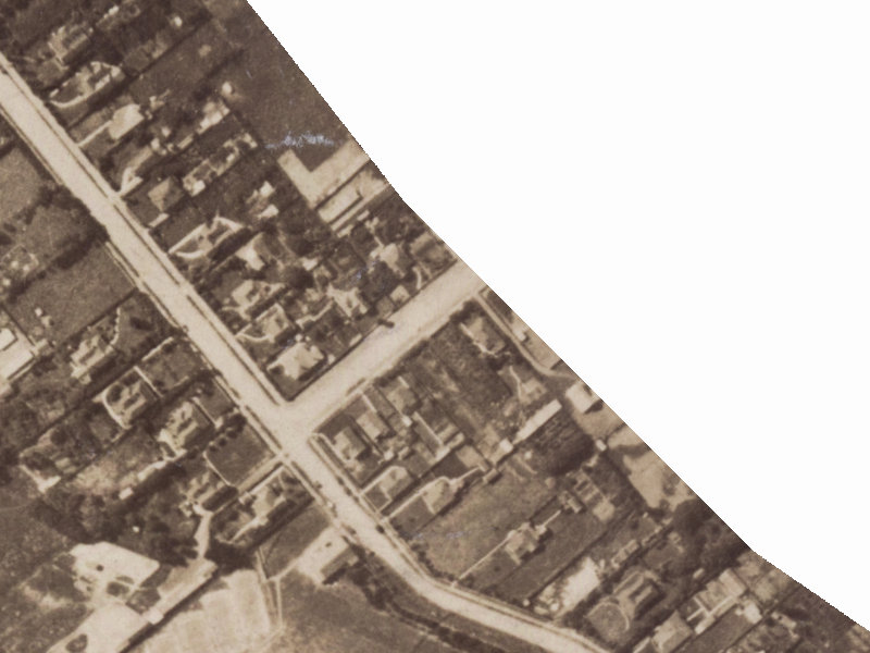 14 Edinburgh Street from the air, 1925-1929