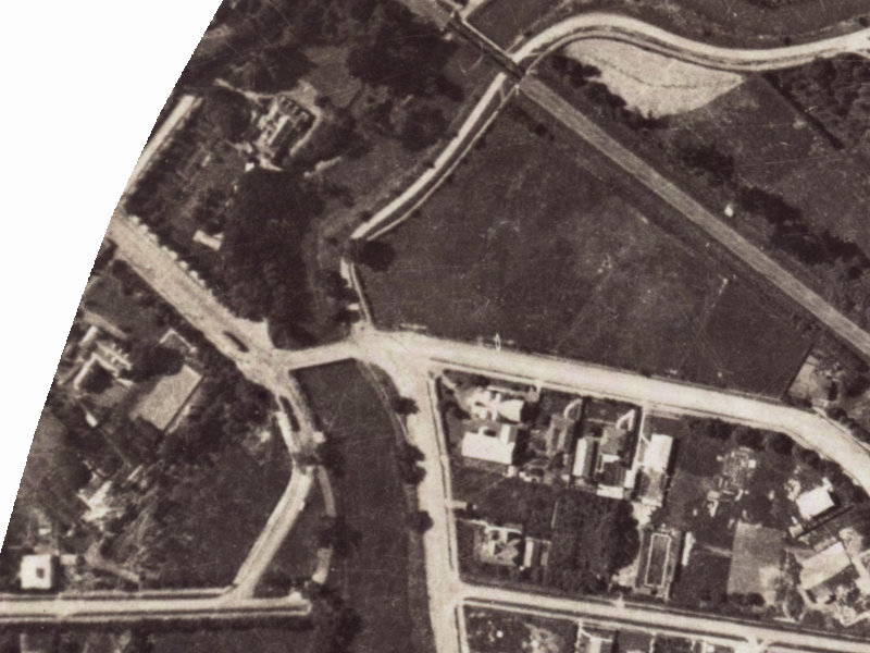 153 Opawa Road from the air, 1925-1929