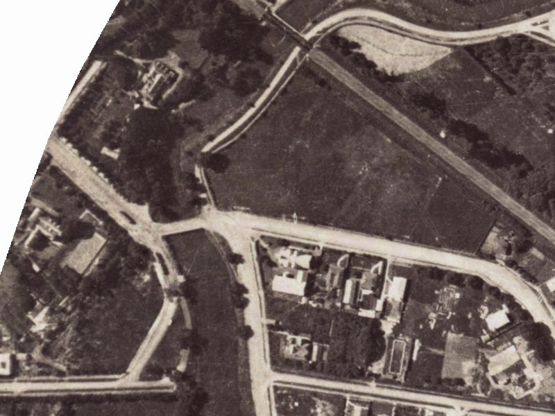 155 Opawa Road from the air, 1925-1929