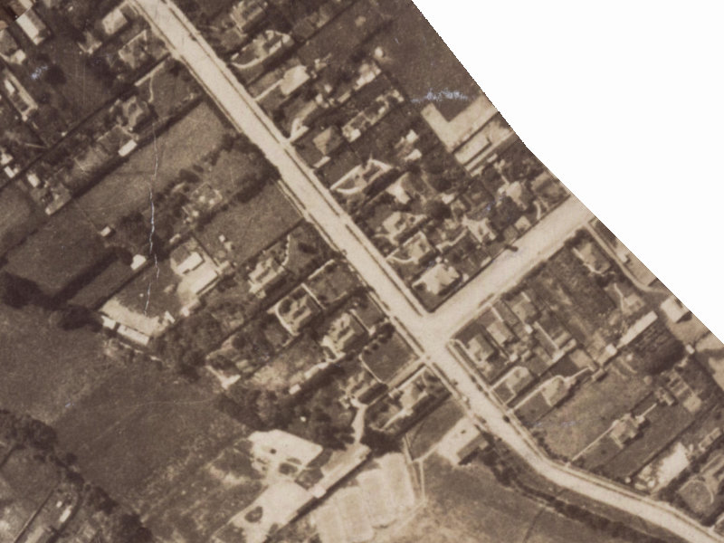 87 Domain Terrace from the air, 1925-1929
