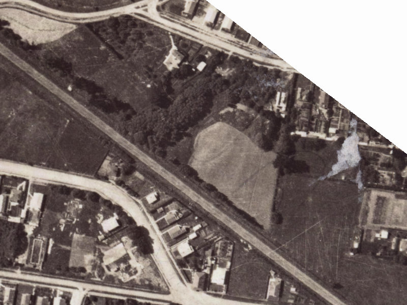 14 Haig Place from the air, 1925-1929