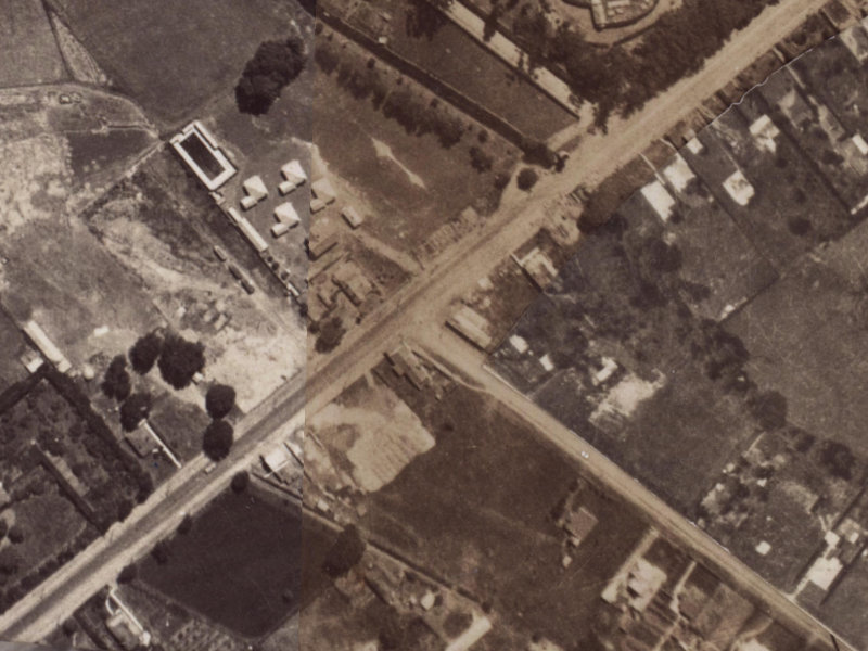 13 Halswell Road from the air, 1925-1929