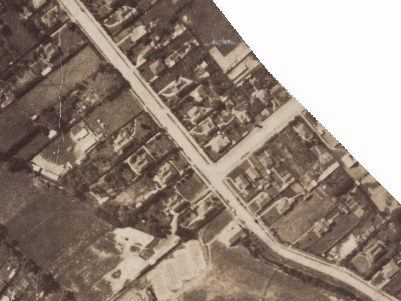 88 Domain Terrace from the air, 1925-1929