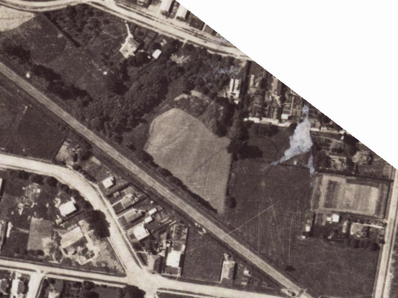 11 Haig Place from the air, 1925-1929