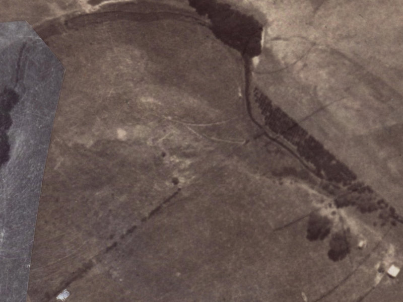 2 Bidwell Place from the air, 1925-1929