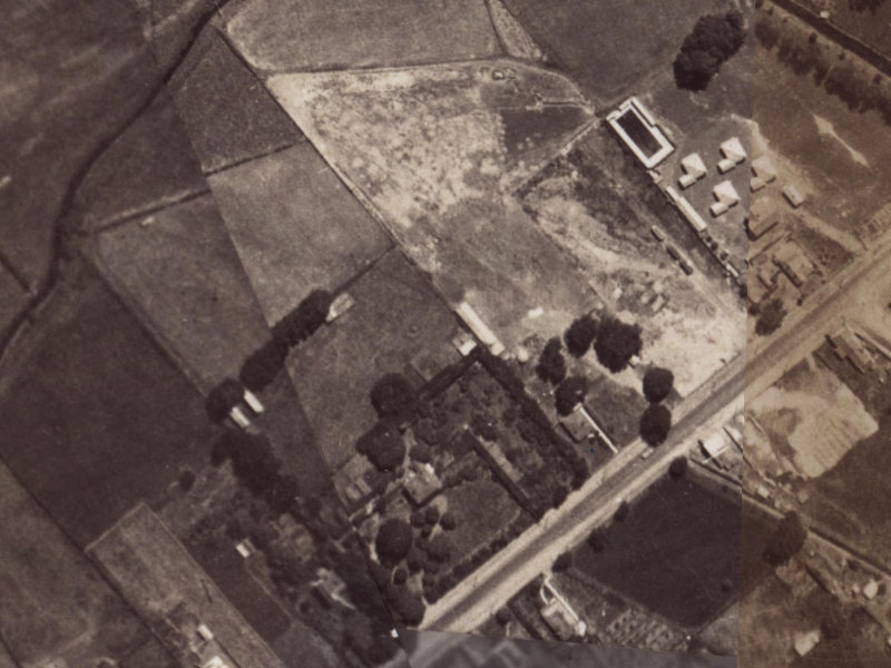 52 Halswell Road from the air, 1925-1929