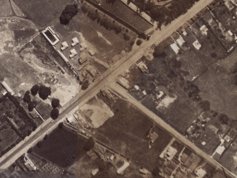 1 Coppell Place from the air, 1925-1929