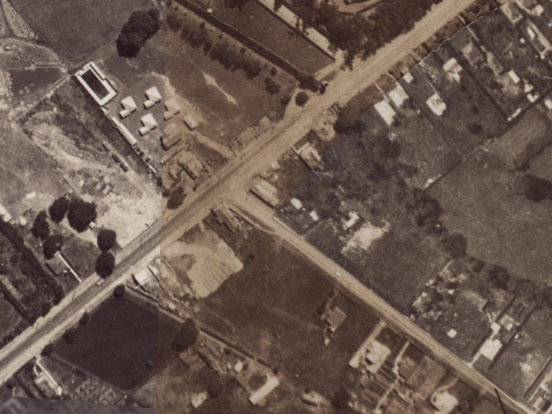 3 Coppell Place from the air, 1925-1929
