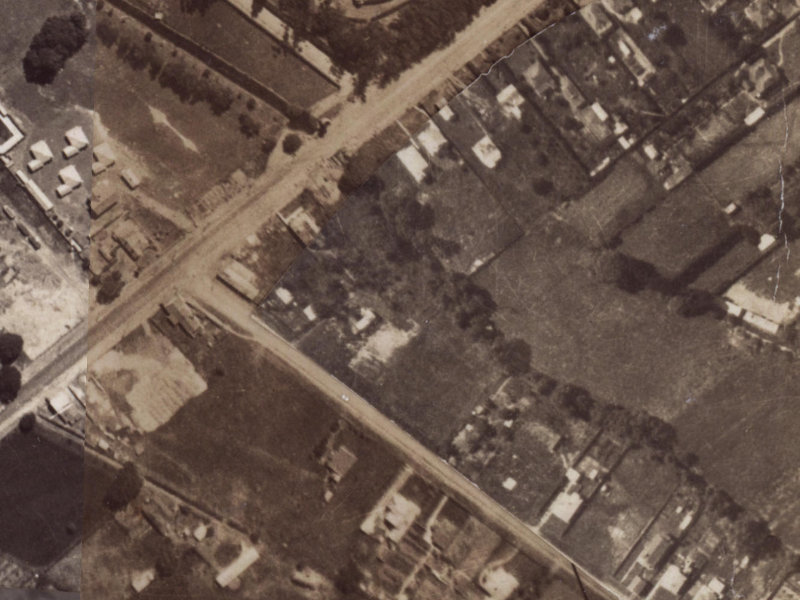 15A Coppell Place from the air, 1925-1929