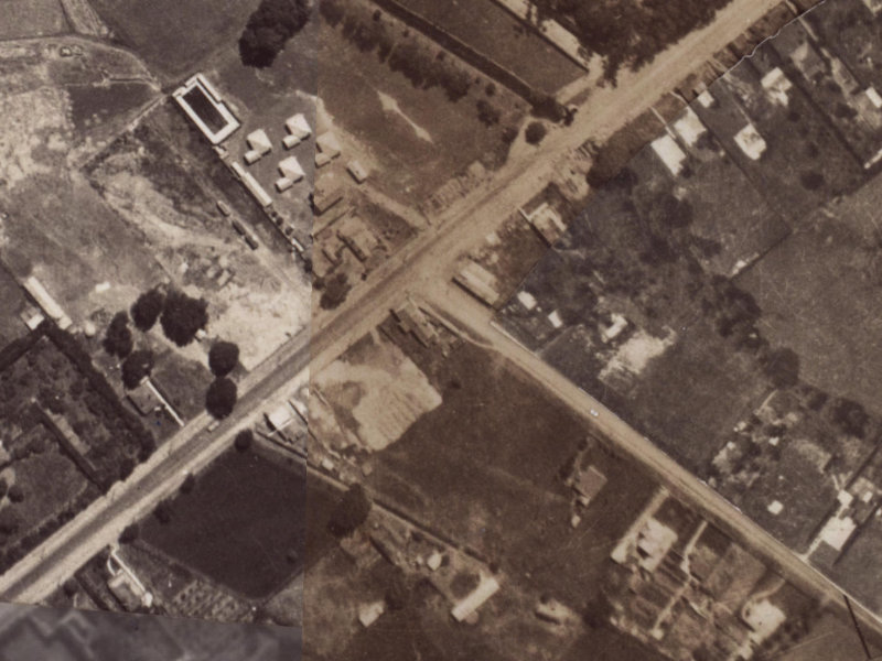 2C Coppell Place from the air, 1925-1929