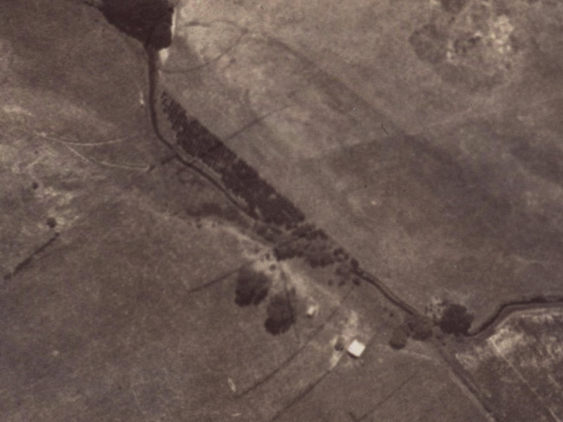 50A Warren Crescent from the air, 1925-1929