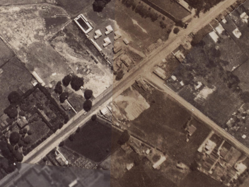 17-35 Halswell Road from the air, 1925-1929
