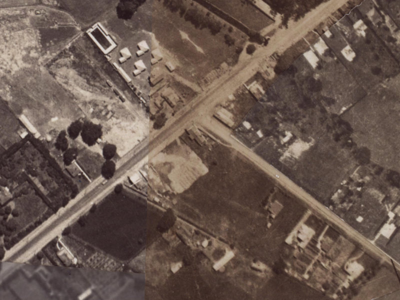 2-A Coppell Place from the air, 1925-1929