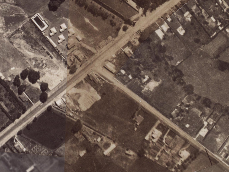 2 Coppell Place from the air, 1925-1929