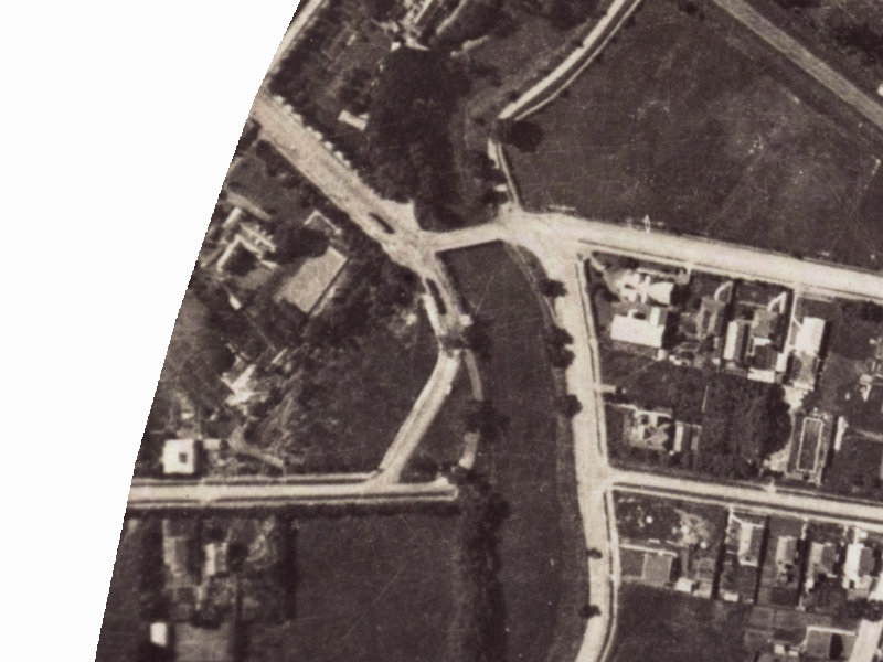 150 Opawa Road from the air, 1925-1929