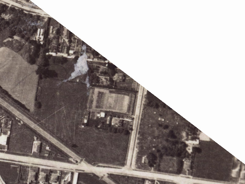 114 Radley Street from the air, 1925-1929