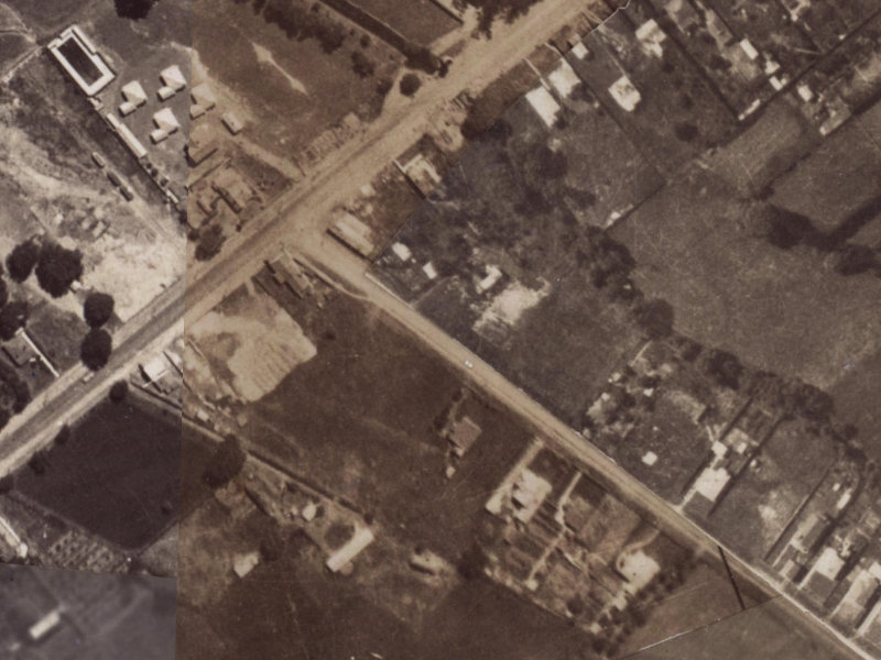 11 Coppell Place from the air, 1925-1929