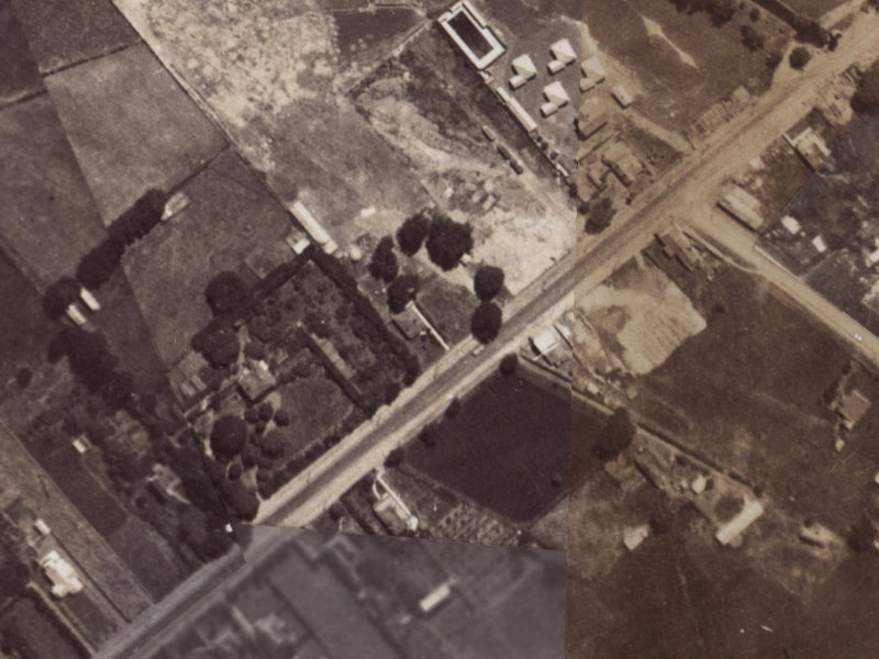 41 Halswell Road from the air, 1925-1929