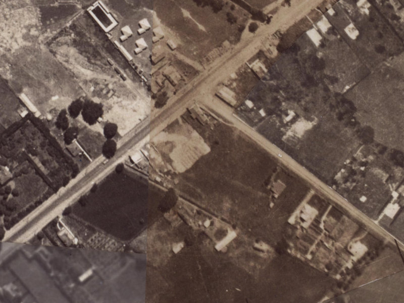 21 Halswell Road from the air, 1925-1929