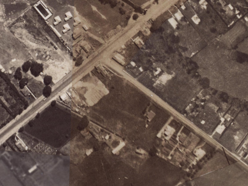 4 Coppell Place from the air, 1925-1929