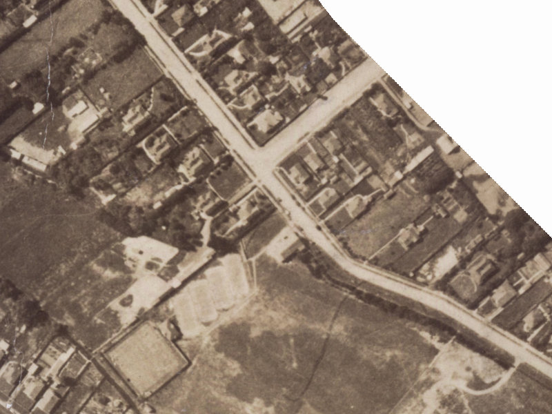 84 Domain Terrace from the air, 1925-1929