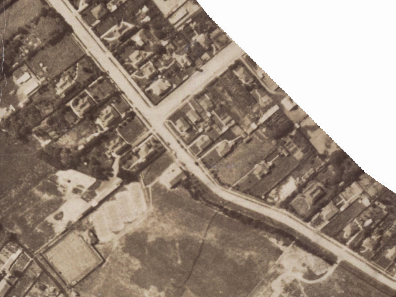 80 Domain Terrace from the air, 1925-1929