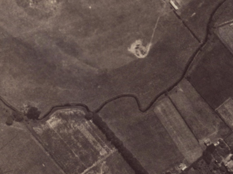 23 Kinnaird Place from the air, 1925-1929
