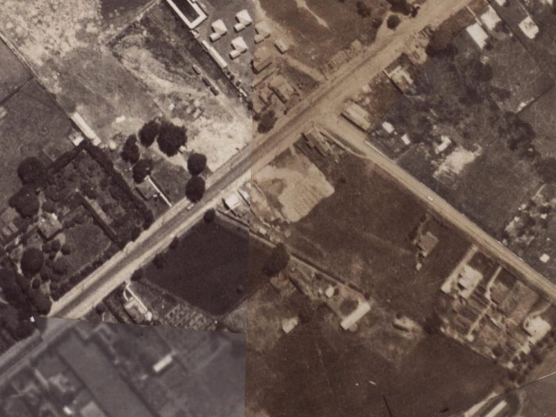 31 Halswell Road from the air, 1925-1929