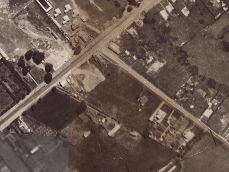 6 Coppell Place from the air, 1925-1929
