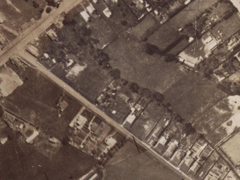 23A Coppell Place from the air, 1925-1929