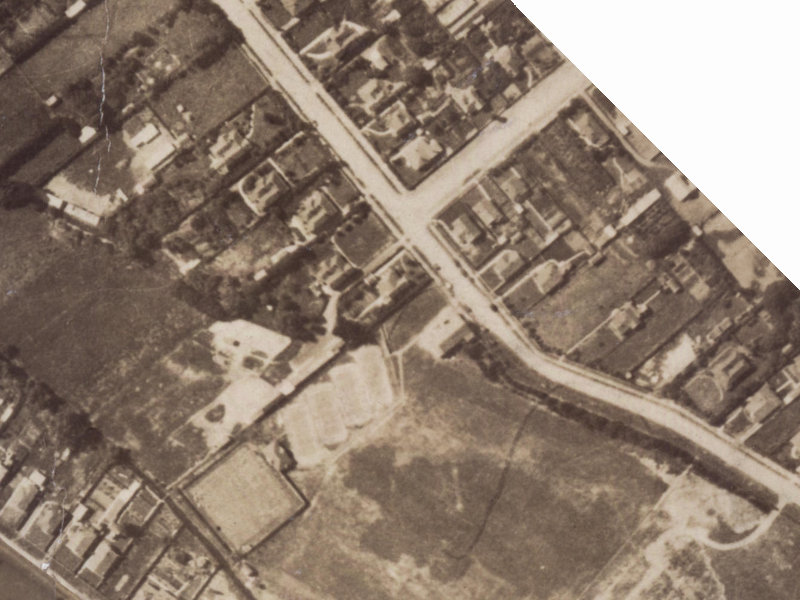 5 Stable Ct Lane from the air, 1925-1929