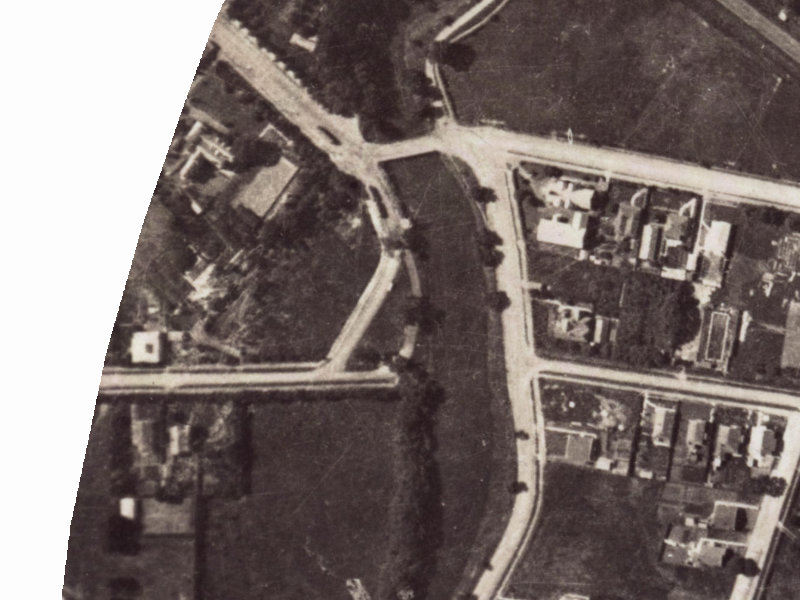 75B Ford Road from the air, 1925-1929
