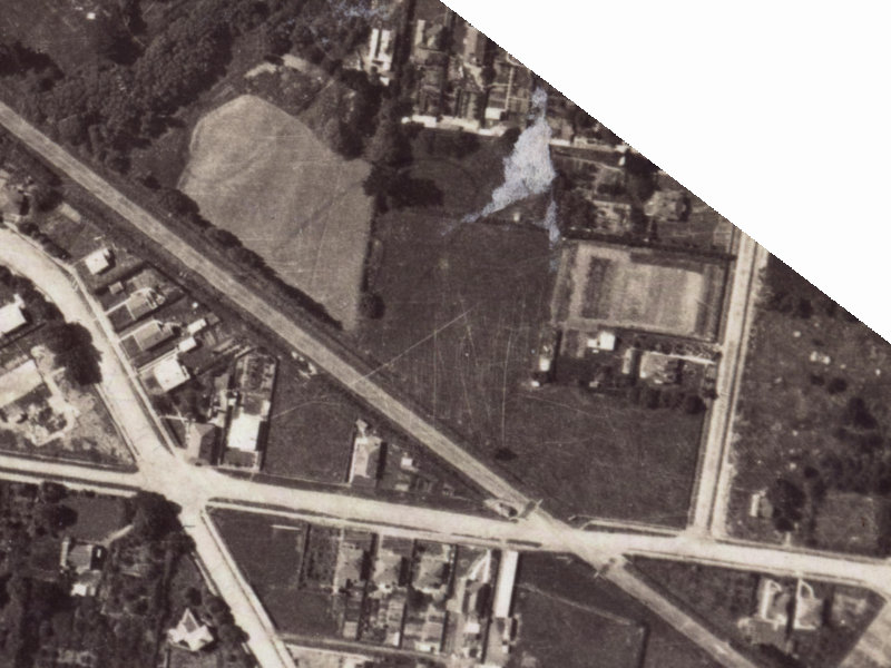15 Adams Place from the air, 1925-1929
