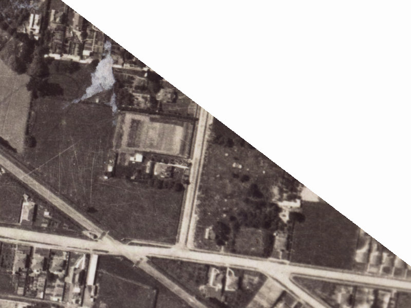 116 Radley Street from the air, 1925-1929