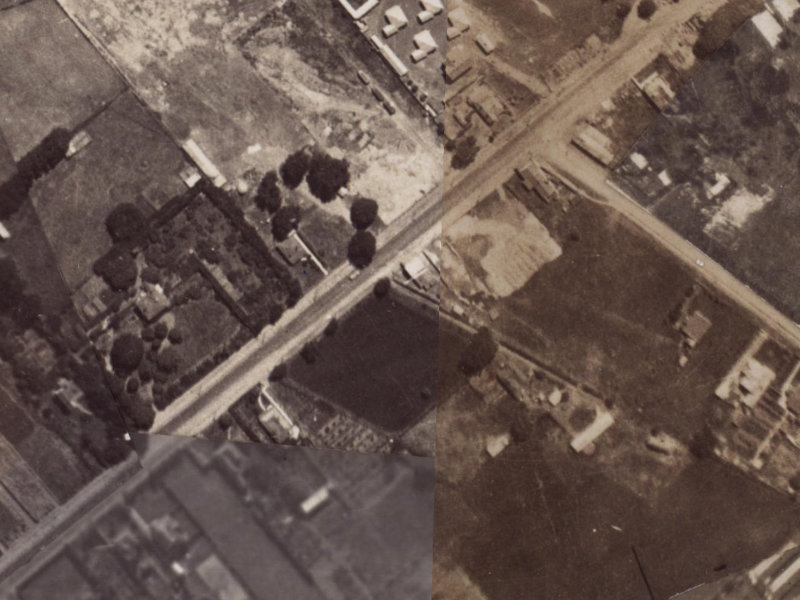 37 Halswell Road from the air, 1925-1929