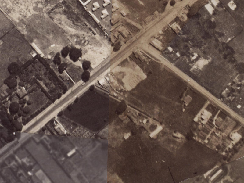 33 Halswell Road from the air, 1925-1929