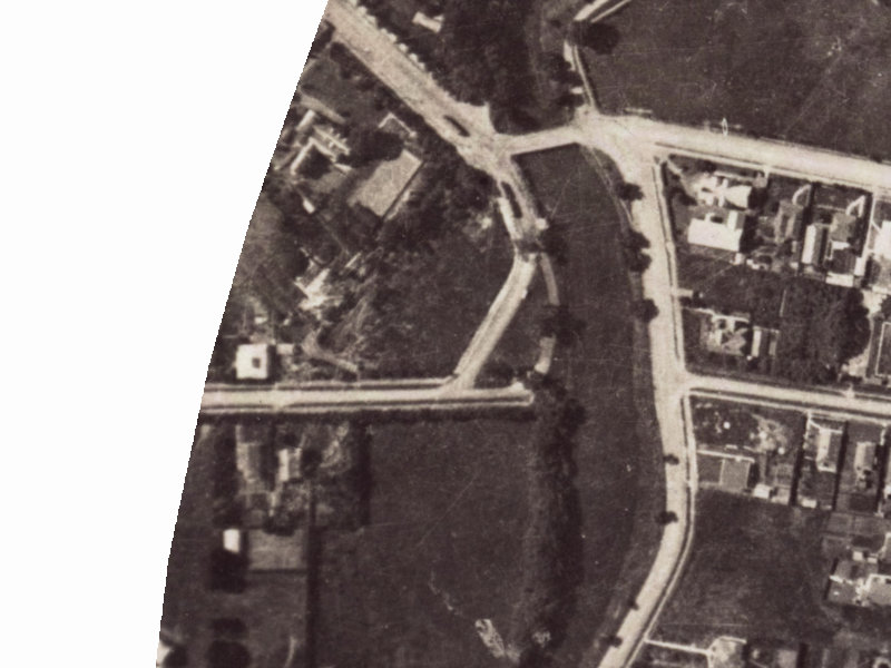 73 Ford Road from the air, 1925-1929