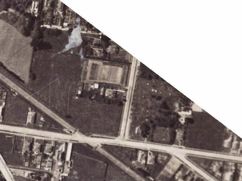 118 Radley Street from the air, 1925-1929