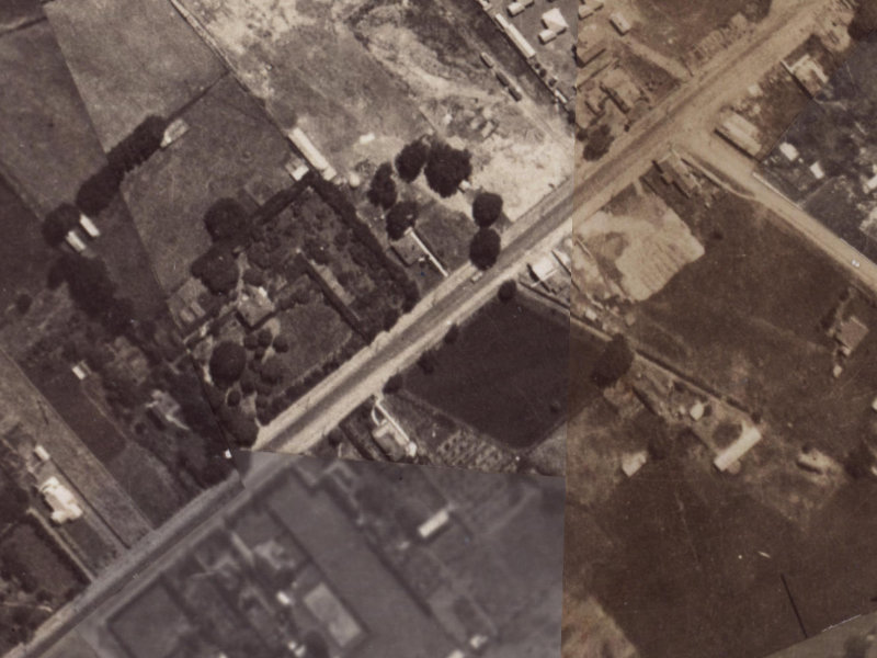 45 Halswell Road from the air, 1925-1929