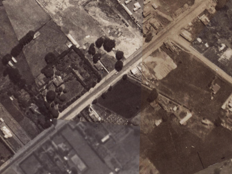 43 Halswell Road from the air, 1925-1929