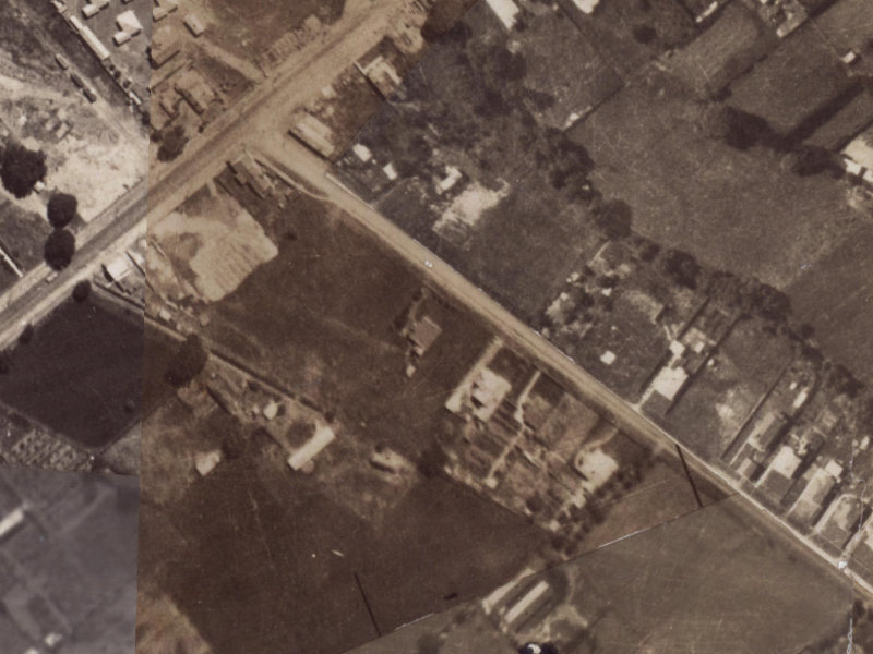 12 Coppell Place from the air, 1925-1929