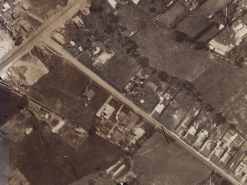 23 Coppell Place from the air, 1925-1929