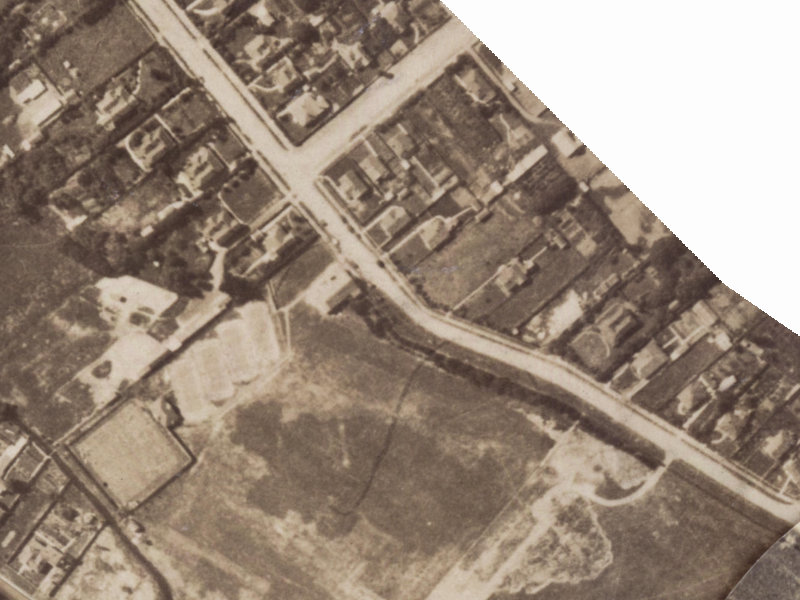78 Domain Terrace from the air, 1925-1929