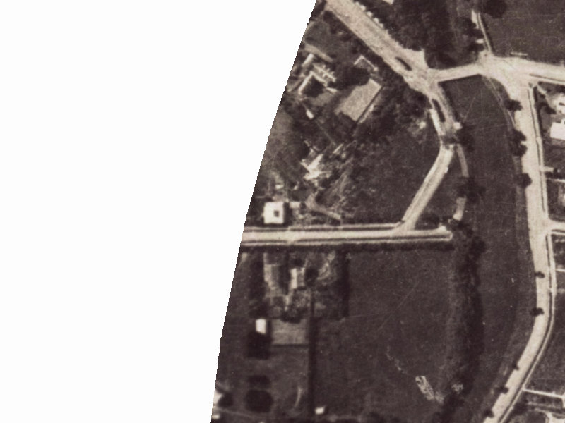 61 Ford Road from the air, 1925-1929