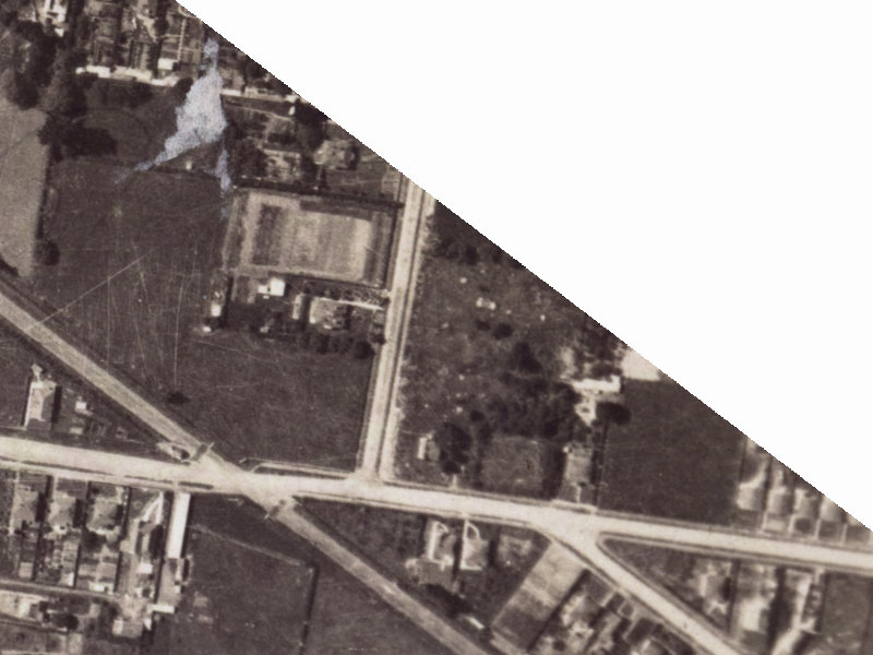 131 Radley Street from the air, 1925-1929