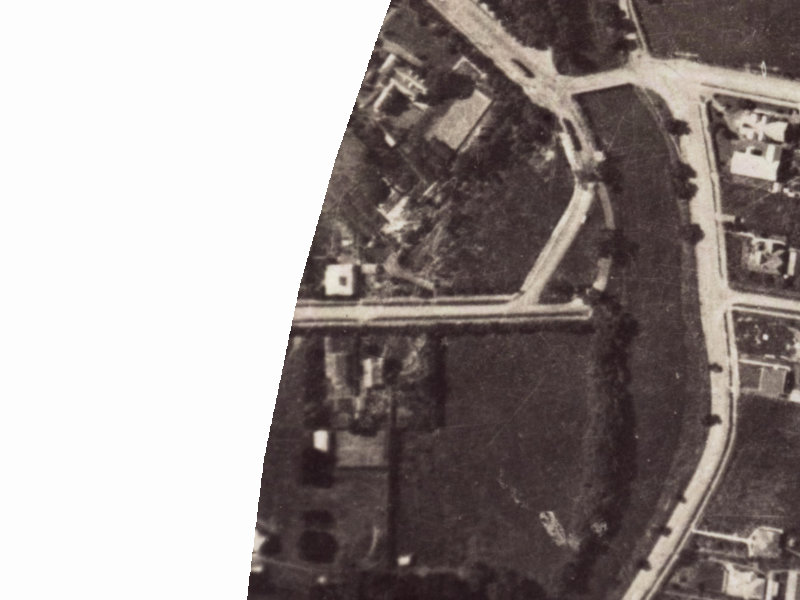 34 Ford Road from the air, 1925-1929