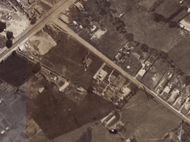 38A Hoon Hay Road from the air, 1925-1929